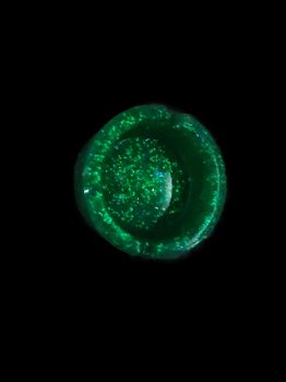 Asbak groen lichtgevende in de donker - 3