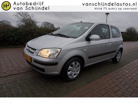 Hyundai Getz - 1.3i Active Cool AIRCO 4X ZGAN ALL SEASON BANDEN RADIO CD USB ELECTR.RAMEN - 1