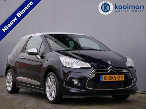 Citroën DS3 - 1.6 VTi 120pk So Chic AUTOMAAT Leder / Navigatie / Bluetooth / Stoelverwarming - 1