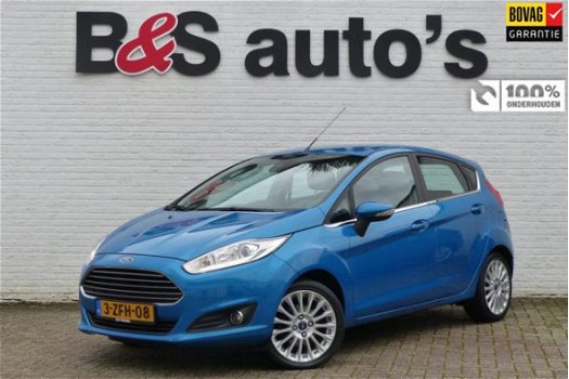 Ford Fiesta - 1.0 EcoBoost Titanium CLIMA CRUISE PDC NAVI BLUETOOTH ELEKTRISCHE RAMEN - 1