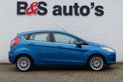 Ford Fiesta - 1.0 EcoBoost Titanium CLIMA CRUISE PDC NAVI BLUETOOTH ELEKTRISCHE RAMEN - 1