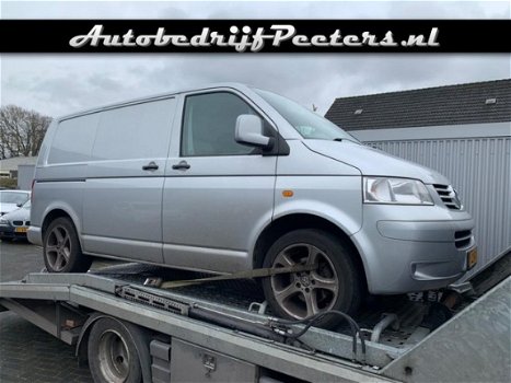 Volkswagen Transporter - 2.5 TDI Automaat 1e eigenaar Airco Cruise Trekhaak - 1