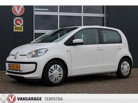 Volkswagen Up! - 1.0 move up BlueMotion (60pk) Navi Airco/ C.V. Afstand/ Elek. ramen/ Armsteun/ Blue - 1