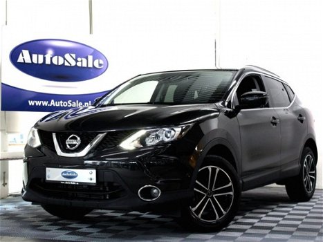 Nissan Qashqai - 1.2 Tekna AUT 39.000km CAMERA NAVI XENON DAB+ LEDER LANE-ASSIST '16 - 1