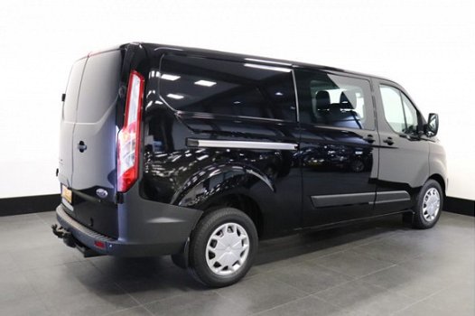 Ford Transit Custom - 2.0 TDCI 130PK L2 Dubbele Cabine - Automaat - Airco - Navi - € 18.900, - Ex - 1