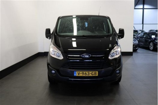 Ford Transit Custom - 2.0 TDCI 130PK L2 Dubbele Cabine - Automaat - Airco - Navi - € 18.900, - Ex - 1