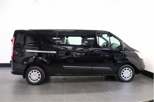 Ford Transit Custom - 2.0 TDCI 130PK L2 Dubbele Cabine - Automaat - Airco - Navi - € 18.900, - Ex - 1