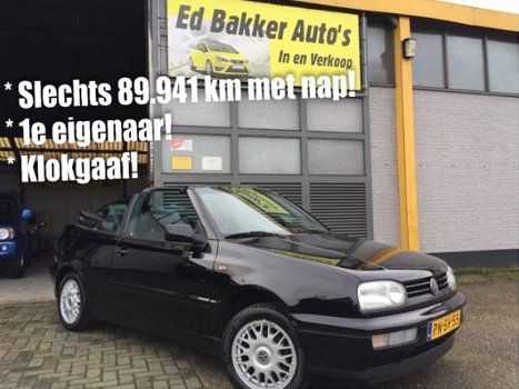 Volkswagen Golf Cabriolet - 1.8/slechts 89.941km - 1