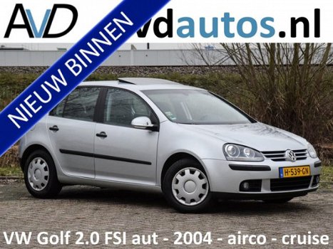 Volkswagen Golf - 2.0 FSI Comfortline / 1e eigenaar / bekende historie / schuifdak / stoelverwarming - 1