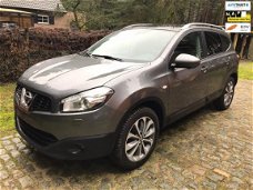 Nissan Qashqai+2 - 2.0 360 /KEYLESS/zwart LEDER/PANORAMADAK/CLIMATE EN CRUISE CONTR./7 ZITPLAATSEN