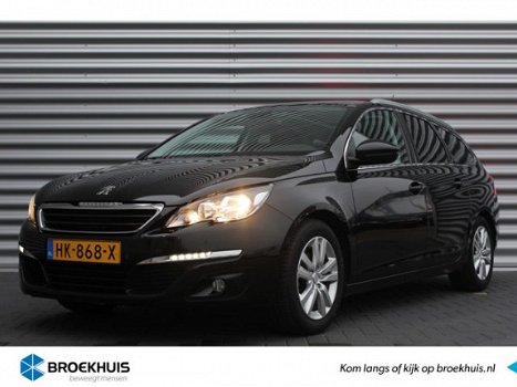 Peugeot 308 SW - 1.6 BLUEHDI 120PK BLUE LEASE EXECUTIVE / NAVI / CLIMA / LED / PDC / 16