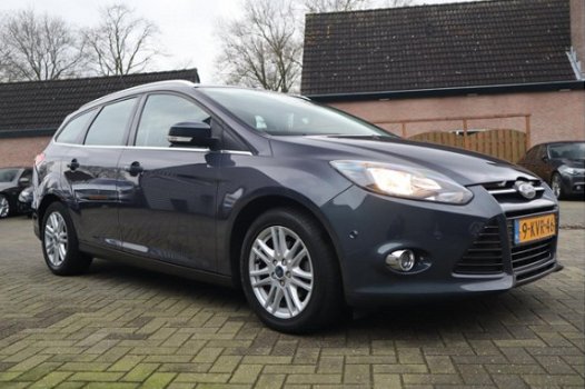 Ford Focus Wagon - 1.6 TDCI ECOnetic Titanium | Leder interieur | Stoelverwarming | Climatronic Airc - 1