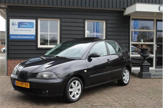 Seat Ibiza - 1.4-16V Sensation nieuwe apk, schuifdak, airco, 5 deurs - 1