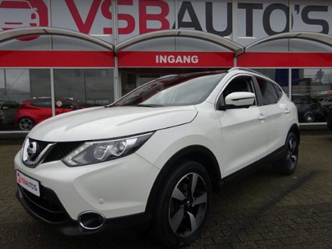 Nissan Qashqai - 1.2 DIG-T 115PK TEKNA LED NAVI 360CAMERA ECC-AIRCO LMV PDC - 1