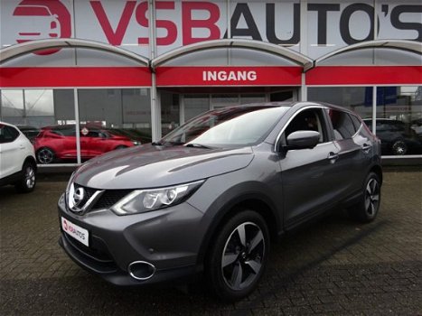 Nissan Qashqai - 1.2 DIG-T 115PK LED NAVI CAMERA LMV PDC ECC-AIRCO - 1