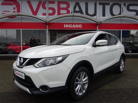 Nissan Qashqai - 1.2 DIG-T 115PK LED NAVI PDC CAMERA LMV ECC-AIRCO - 1