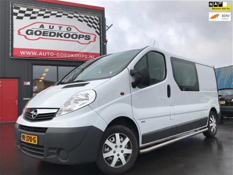 Opel Vivaro - 2.0 CDTI L2H1 DUBBELE CABINE L2H1 2015 176dkm.+NAP voor 9750, - euro ex - 1