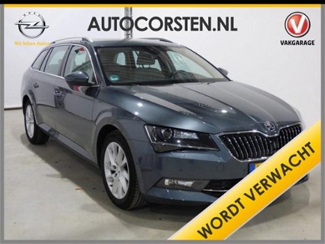 Skoda Superb Combi - D120PK Aut. Leer Bi-Xenon Adaptive-Cruise ✅ Camera Park-Assist 3-Zone-Ecc Lane- - 1