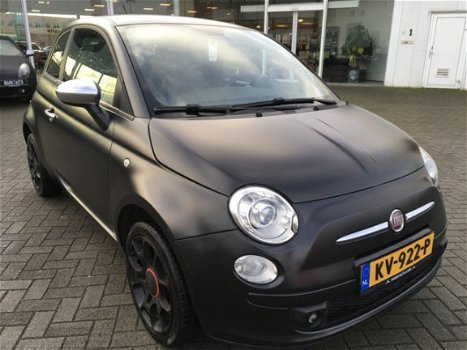 Fiat 500 - 1.4-16V Sport Blackjack Climate Leder Bluetooth Pdc - 1