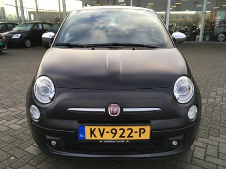 Fiat 500 - 1.4-16V Sport Blackjack Climate Leder Bluetooth Pdc - 1