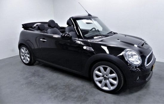 Mini Mini Cabrio - 1.6 Cooper S Chili cabriolet Xenon/leer/navigatie - 1