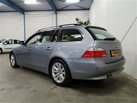 BMW 5-serie Touring - 525d A/T High Executive Leder/navi/Clima/Nette auto - 1