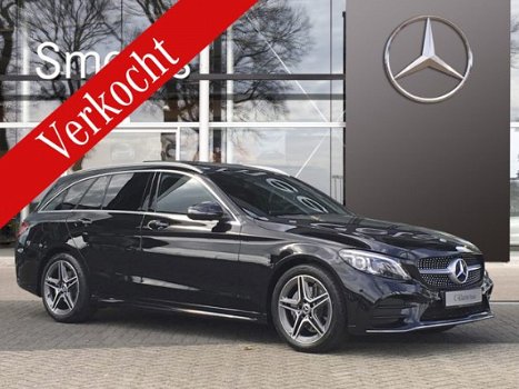 Mercedes-Benz C-klasse Estate - 180 Automaat | AMG- Line | Navigatie | Panoramadak | Leder | - 1