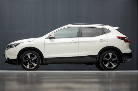 Nissan Qashqai - 1.2 Connect Edition 115pk Sport Automaat (PANO DAK, GROOT NAVI, CAMERAS, KEYLESS, L - 1