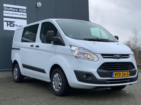 Ford Transit Custom - 290 2.0 TDCI L1H1 Trend DC 131pk | Airco | PDC | Cruise | Bluetooth | Trekhaak - 1