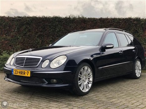 Mercedes-Benz E-klasse - 500 Avantgarde AMG PAKKET SCHUIFAK NW STAAT LUCHTVERING STOEL AIRCO STANDKA - 1