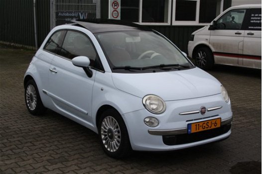 Fiat 500 - 1.4-16V Lounge Leder, Opendak, Pdc - 1