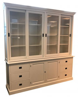 Landelijke witte keukenkast 240 x 240cm gratis bezorgd