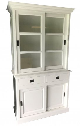 Buffetkast Geleen wit - wit 120 x 50/40 x 220cm - nr. 1