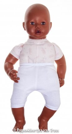Annabel 46 cm 2 dlg. Roze/wit setje - Afbeelding 3