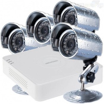 Analoog Camerasysteem Hikvision DVR met 4 Camera's - 2