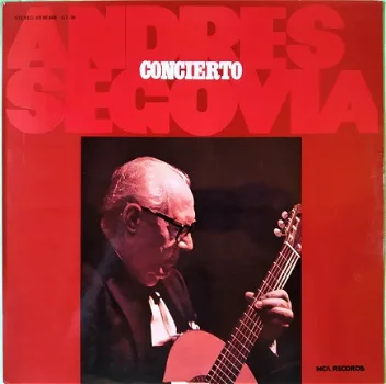 LP Andrès Segovia - Concierto - klassieke gitaar - 0