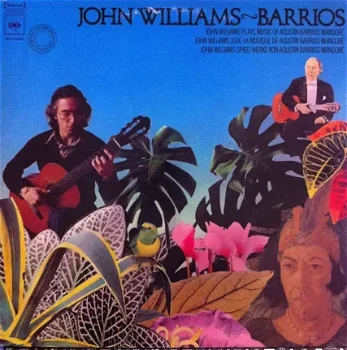 LP John Williams - plays Barrios - klassieke gitaar - 0