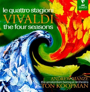 Ton Koopman - Antonio Vivaldi ‎– Le Quattro Stagioni Vivaldi - The Four Seassons (CD) - 1