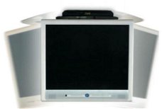 P2000/12731-35A3 LCD plafondbeugel met slede voor camper
