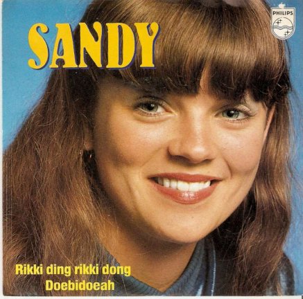 singel Sandy - Rikki ding rikki dong / Doebidoeah - nr. 1