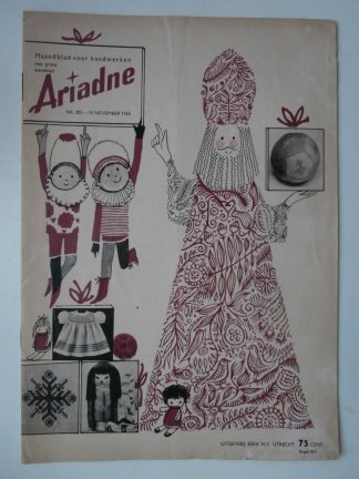 Maandblad voor handwerken Ariadne nummer 203, november 1963 - nr. 1