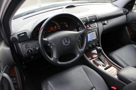Mercedes-Benz C-klasse - 220 CDI Elegance Aut Leder Clima Cruise Stoelverw PDC LMV Zeer nette - 1
