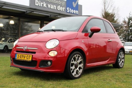 Fiat 500 C - 0.9 TwinAir Turbo 500S *TomTom, Automaat - 1