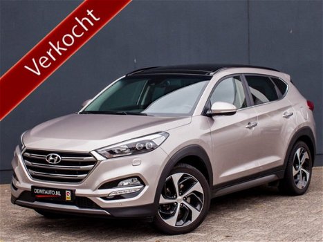 Hyundai Tucson - 1.6 T-GDi 177pk Premium.Leder.Navi.Ecc.Panodak - 1