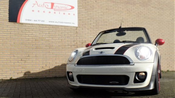 Mini Mini Cabrio - 1.6 John Cooper Works Chili 211 PK Leer * Navi * ECC * Harman Kardon - 1