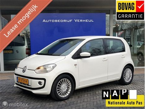 Volkswagen Up! - - 1.0 high up BlueMotion 5 Drs Navi Airco Boekjes Nap - 1