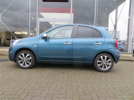 Nissan Micra - 1.2 Connect Edition N-TEC *Parkeersensoren voor en achter - navigatie - cruise - blue - 1