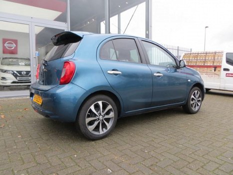 Nissan Micra - 1.2 Connect Edition N-TEC *Parkeersensoren voor en achter - navigatie - cruise - blue - 1