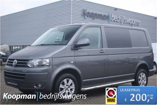 Volkswagen Transporter - 2.0TDI 140pk L1H1 DC Budgetline | Navi | Camera | Park. sens. | Trekhaak | - 1