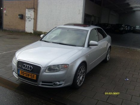 Audi A4 - 2.0 TDI bj 2006 S LINE opedak sport leer - 1